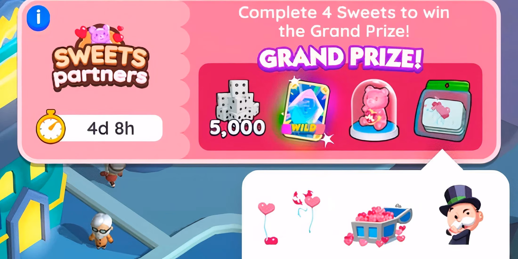 monopoly-go-sweet-partners-event-guide-team-up-for-valentine-s-day-rewards-image-0