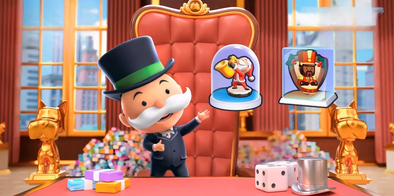 how-to-get-the-saxy-santa-token-nutcracker-shield-in-monopoly-go-s-2024-jingle-joy-album-image-0
